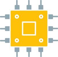 Chip Icon Design Symbol vector