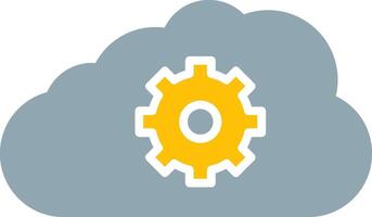 Cloud Storage Icon Design Symbol vector