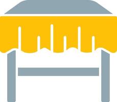 Dining Table Icon Design Symbol vector