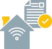 Correct Icon Design Symbol vector