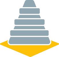 Cone Icon Design Symbol vector