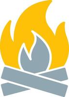 Bonfire Icon Design Symbol vector