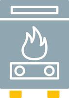 Boiler Icon Design Symbol vector