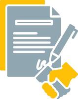 Agreement Icon Design Symbol vector