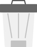 Trash Can Icon Design Symbol vector