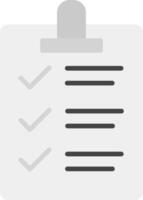 Task List Icon Design Symbol vector