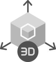 3d Icon Design Symbol vector