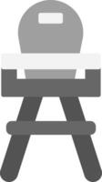 High Chair Icon Design Symbol vector