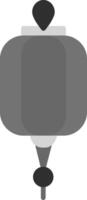 Paper Lantern Icon Design Symbol vector