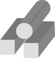 Steel Icon Design Symbol vector