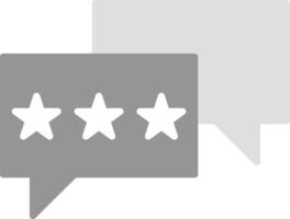 Review Icon Design Symbol vector