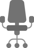 Desk Chair Icon Design Symbol vector