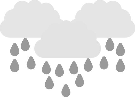 Rainy Icon Design Symbol