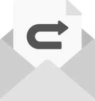 Reply Message Icon Design Symbol vector
