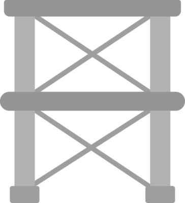 Scaffolding Icon Design Symbol