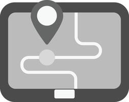 Route Icon Design Symbol vector