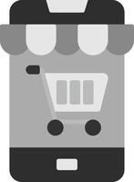 Online Shop Icon Design Symbol vector