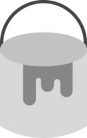 Paint Bucket Icon Design Symbol vector