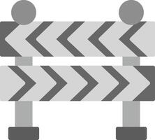 Road Barrier Icon Design Symbol vector