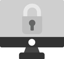 Monitor Icon Design Symbol vector