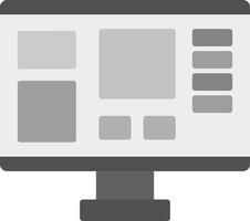 Mood Board Icon Design Symbol vector