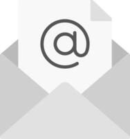 Mail Icon Design Symbol vector