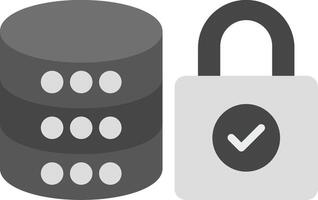 Database Icon Design Symbol vector