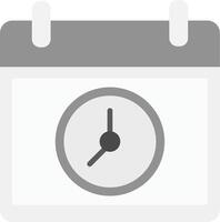 Deadline Icon Design Symbol vector