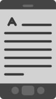 Kindle Icon Design Symbol vector