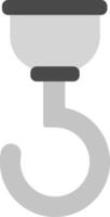 Hook Icon Design Symbol vector