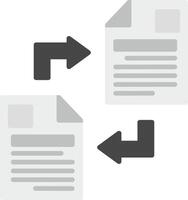 Data Transfer Icon Design Symbol vector