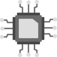 Cpu Icon Design Symbol vector