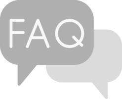 Faq Icon Design Symbol vector
