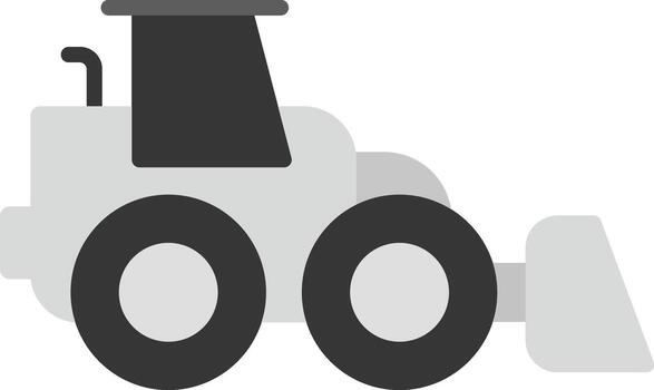 Front Loader Icon Design Symbol vector