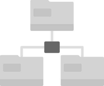 Folders Icon Design Symbol vector