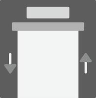 Elevator Icon Design Symbol vector