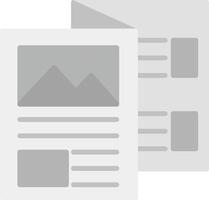 Brochure Icon Design Symbol vector