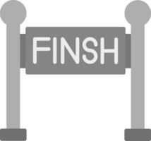 Finish Line Icon Design Symbol vector