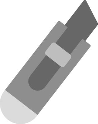 Cutter Icon Design Symbol