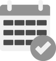 Calendar Icon Design Symbol vector