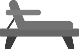 Deck Chair Icon Design Symbol vector