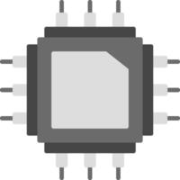 Chip Icon Design Symbol vector