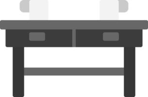 Coffee Table Icon Design Symbol vector