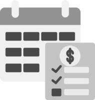 Bill Icon Design Symbol vector