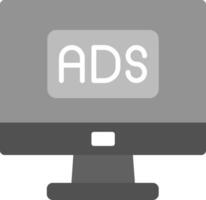 Ads Icon Design Symbol vector