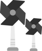 Windmill Icon Design Symbol vector