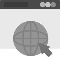 Web Page Icon Design Symbol vector