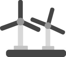 Wind Turbine Icon Design Symbol vector