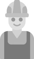 Worker Icon Design Symbol vector