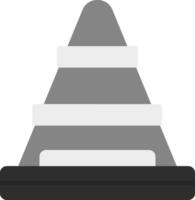 Traffic Cone Icon Design Symbol vector